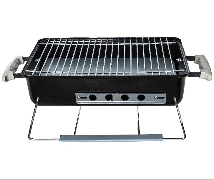 new  barbecue grill portable charcoal BBQ grill outdoor camping barbecue enjoy fun with family easy clean with foldable leg