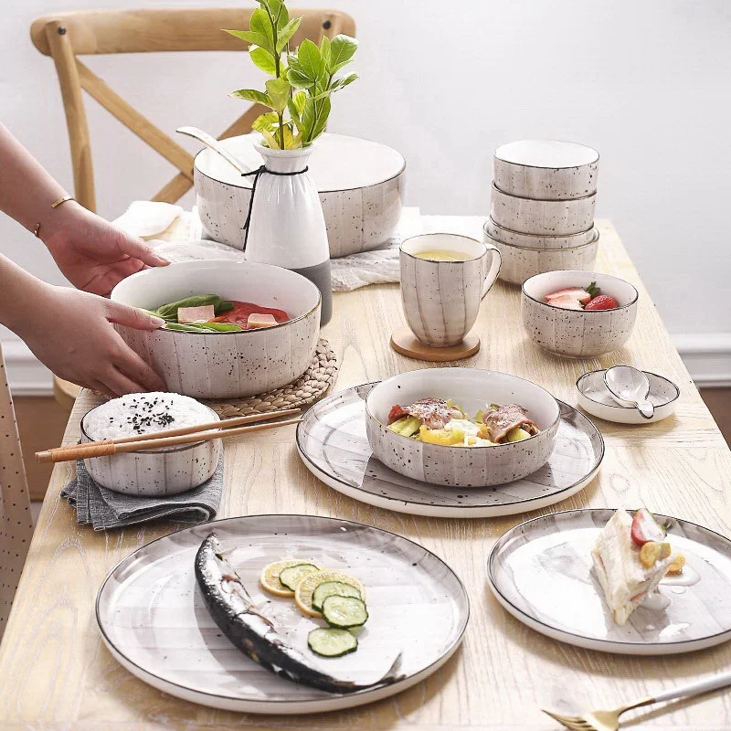 Hand Painting Porcelain Brown China Ceramic Plate