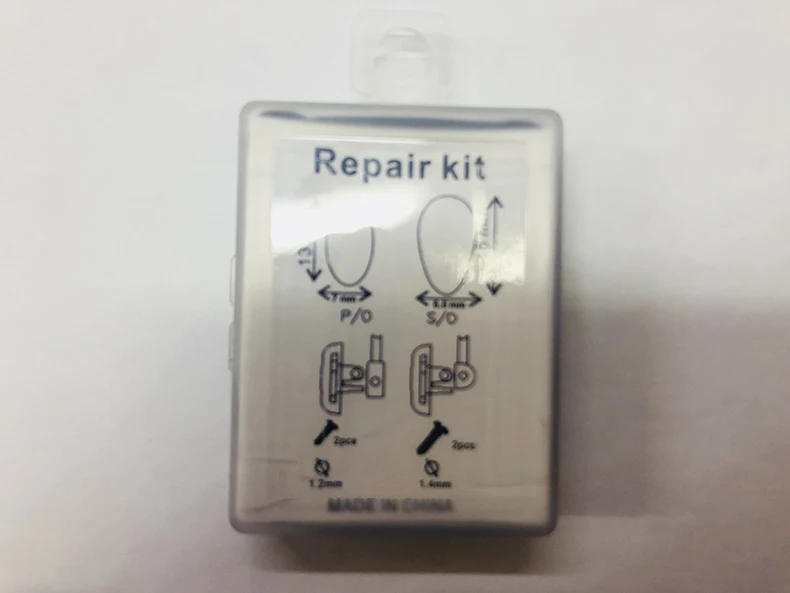 Оптовая продажа, высококачественные переносные силиконовые носоупоры, комплект для ремонта очков