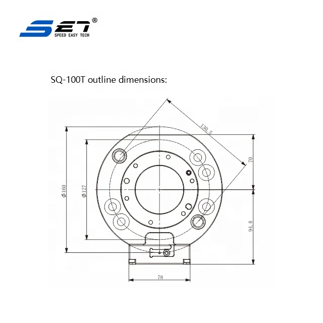 HQ-100 Automatic Pneumatic Tools Arm Mechanical Hand Quick Change Device For Double Constraints