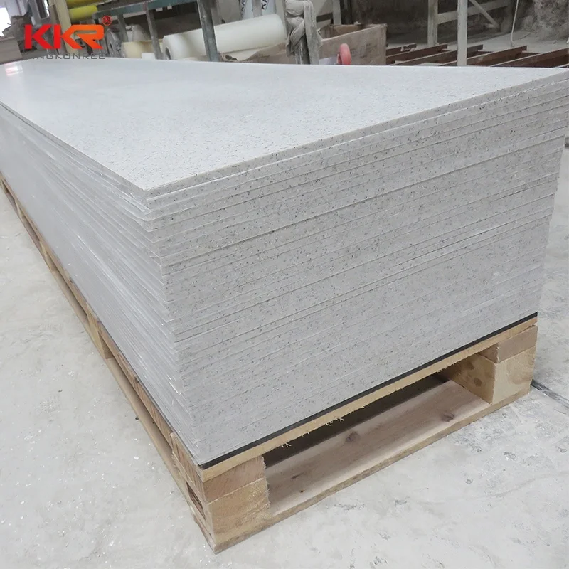 Customized Artificial Composite Stone Sparkle Quartz Floor Tile countertops sheet black Engineered quartz stone