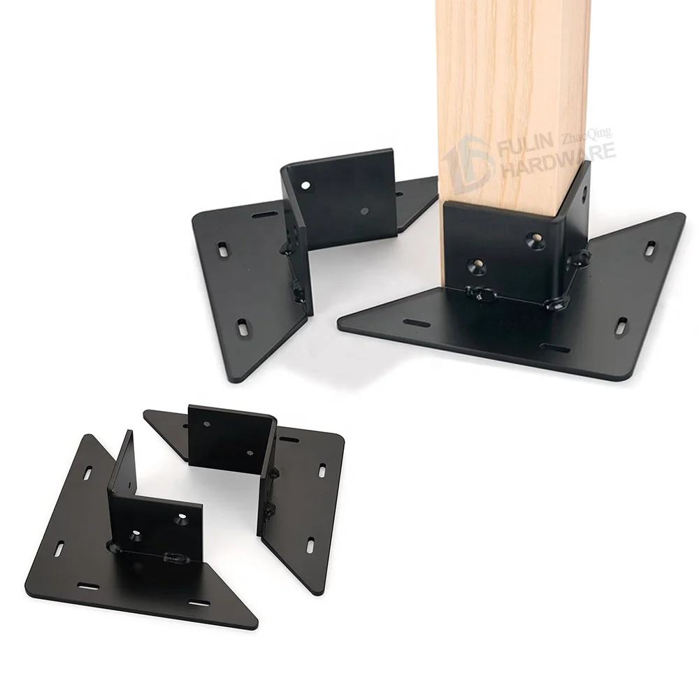 Metal Pergola Brackets Wood Beams Corner Gazebo Pergola Kit Bracket Iron Furniture Legs Bracket