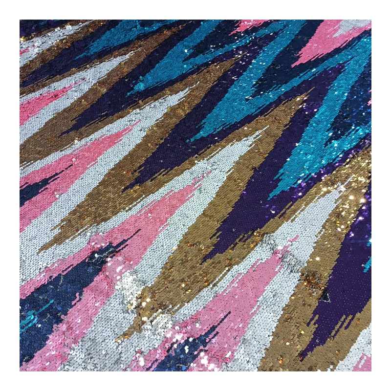Collection sequined fabric for tablecloth party backdrop curtain sequined fabric sequined fabric for midi dress