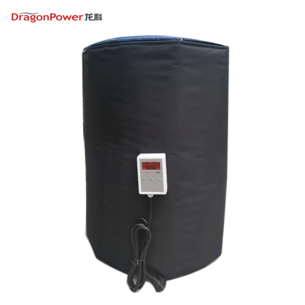 China factory flexible oil drum heater blanket with temperature controller