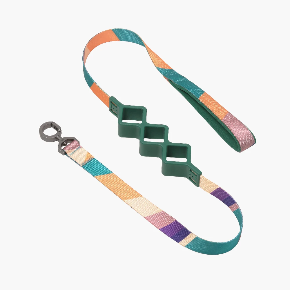 
Pidan Fashion Shock Absorbing Pet Dog Leash with Round and Rhombus shape part 