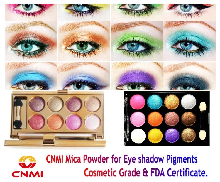 CNMI слюда Блестящий Порошок для пигментных чернил Керамические искусства Косметика свеча