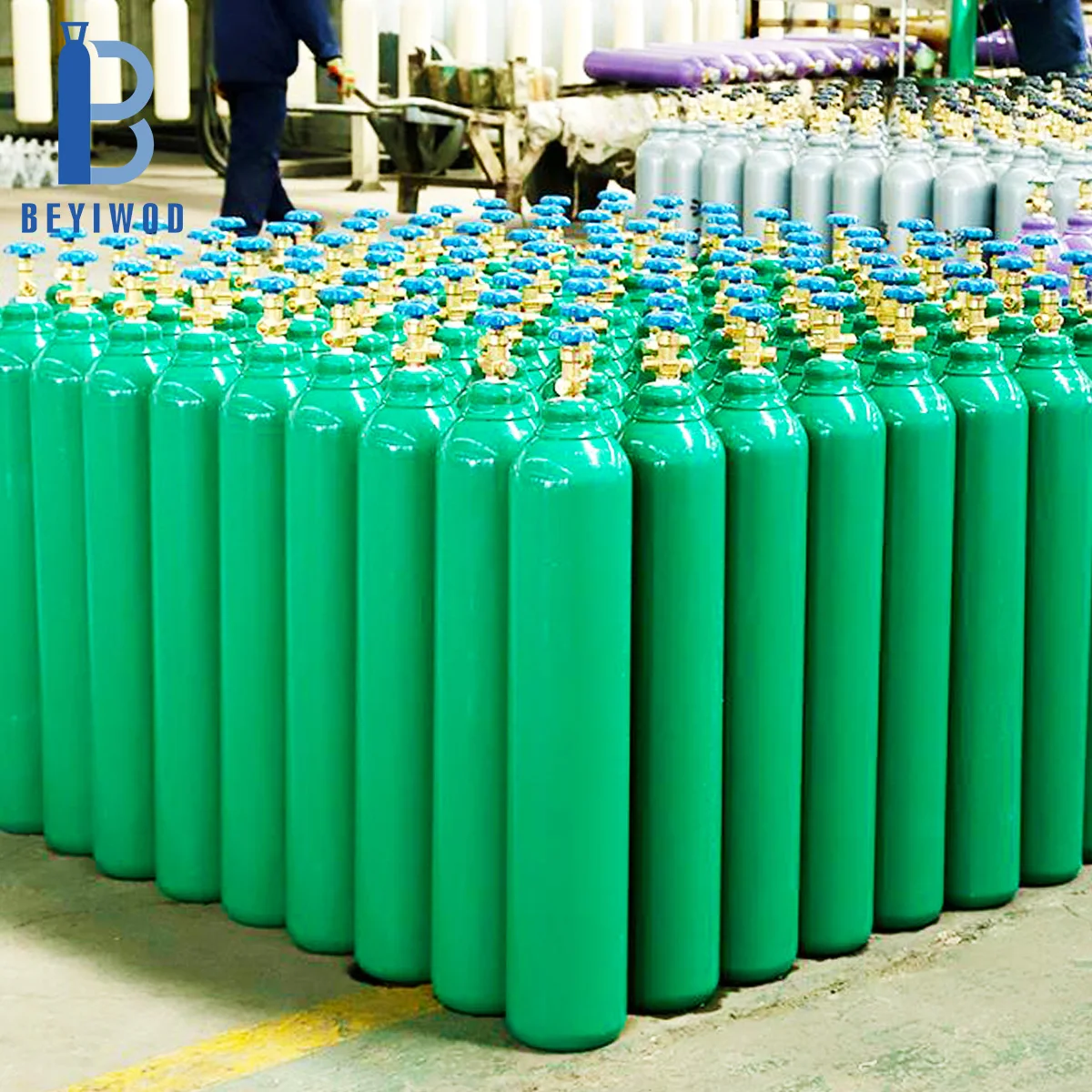 Purity 99.99%Oxygenl bottle steel 30CrMo 37Mn China made Industrial Grade l 40L 47L 50L CO2 Gas Cylinder for Sale