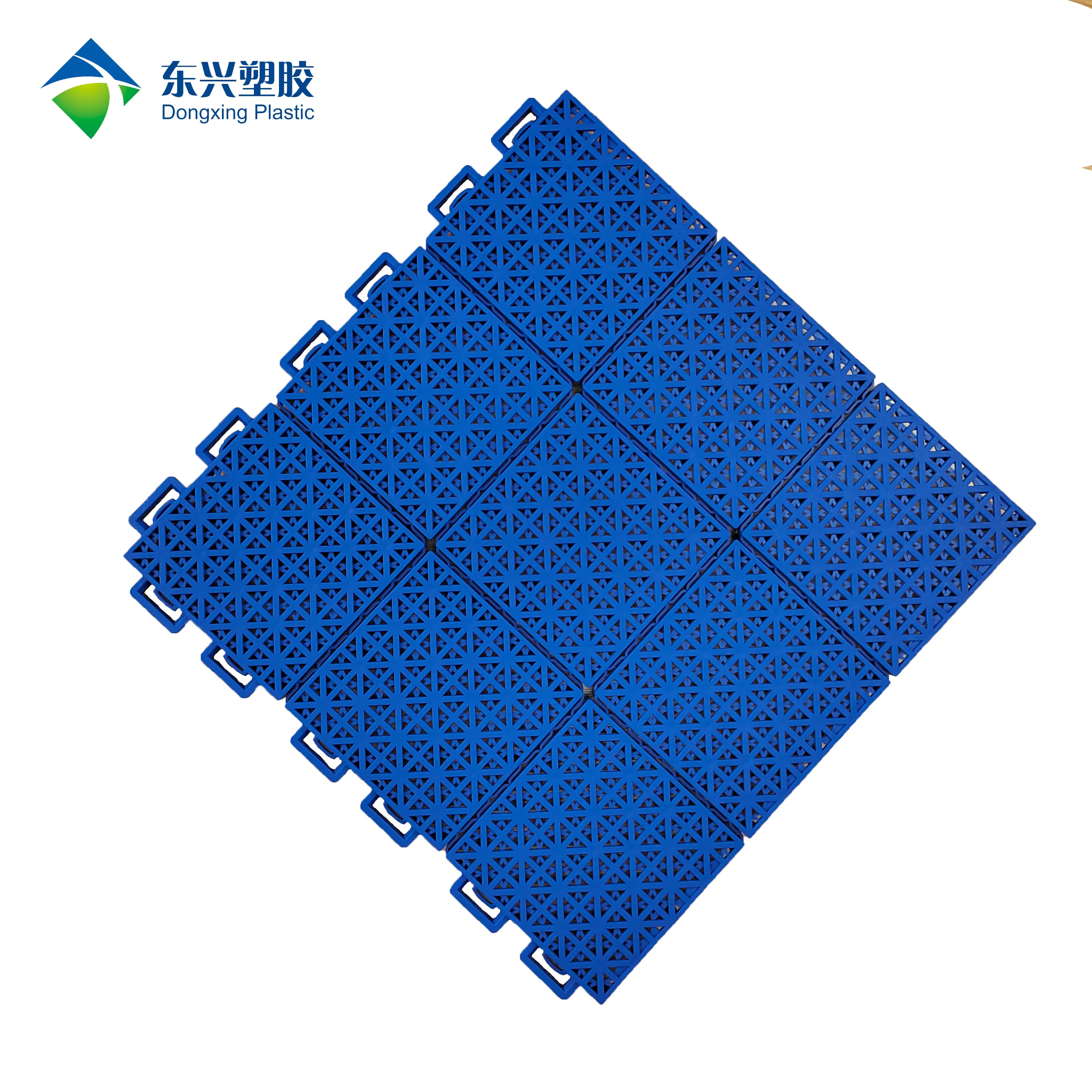 Basketball Sport Court Tiles Flooring Basketball Tennis Multi-sport Volleyball Badminton Gym sports flooring manufacturer