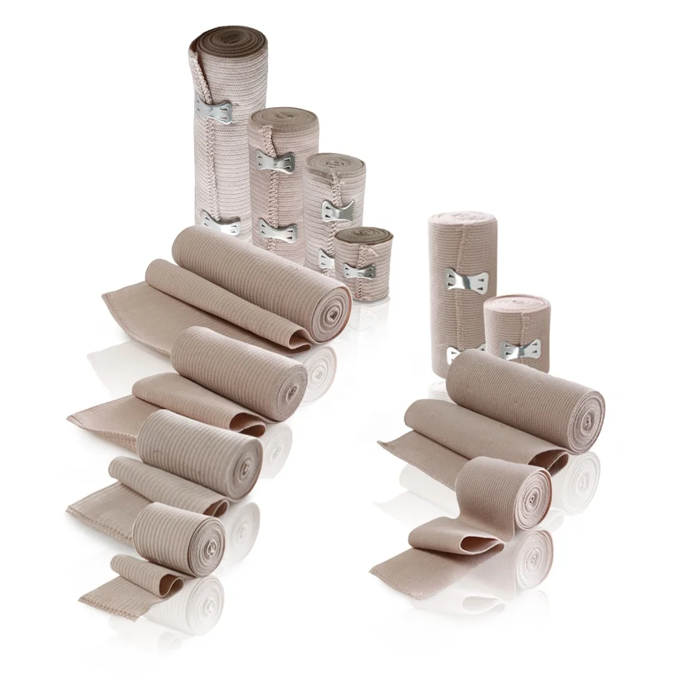 Medical High Elastic Bandage Custom Logo Easy Tear Bandage Tubular Finger