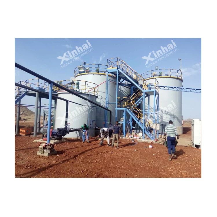 Gold Cyanide Leaching Pregnant Solution Process Equipment