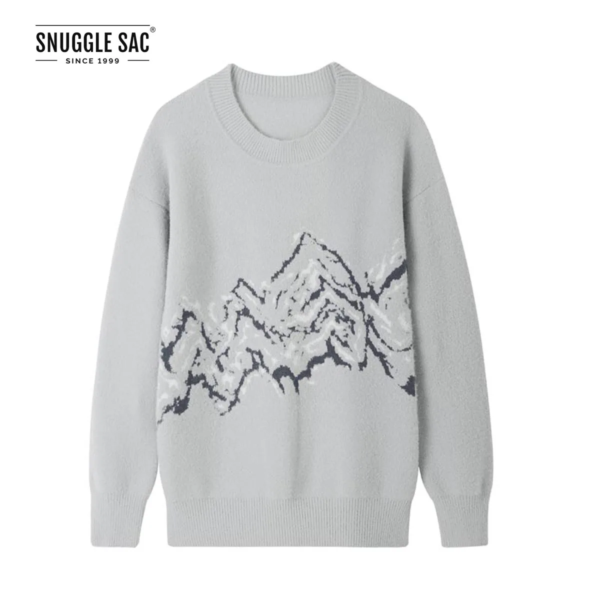 
Snuggle Sac Air Feel Wide Neck Pullover for Women Long Sleeve Ladies Crewneck Sweater 