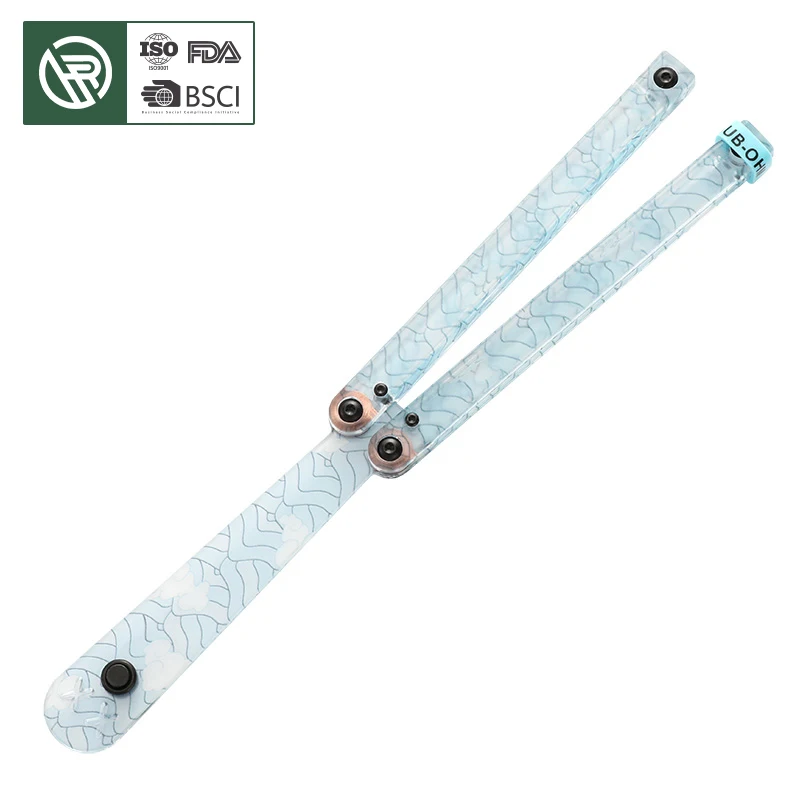 Free Sample New Design Outdoor Pocket Tool Butterfly Training Tool Practice Folding Pocket Tool Contact Sales For Catalog