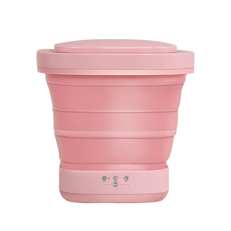 mini portable washing machine portable semi-automatic mini foldable washing machine