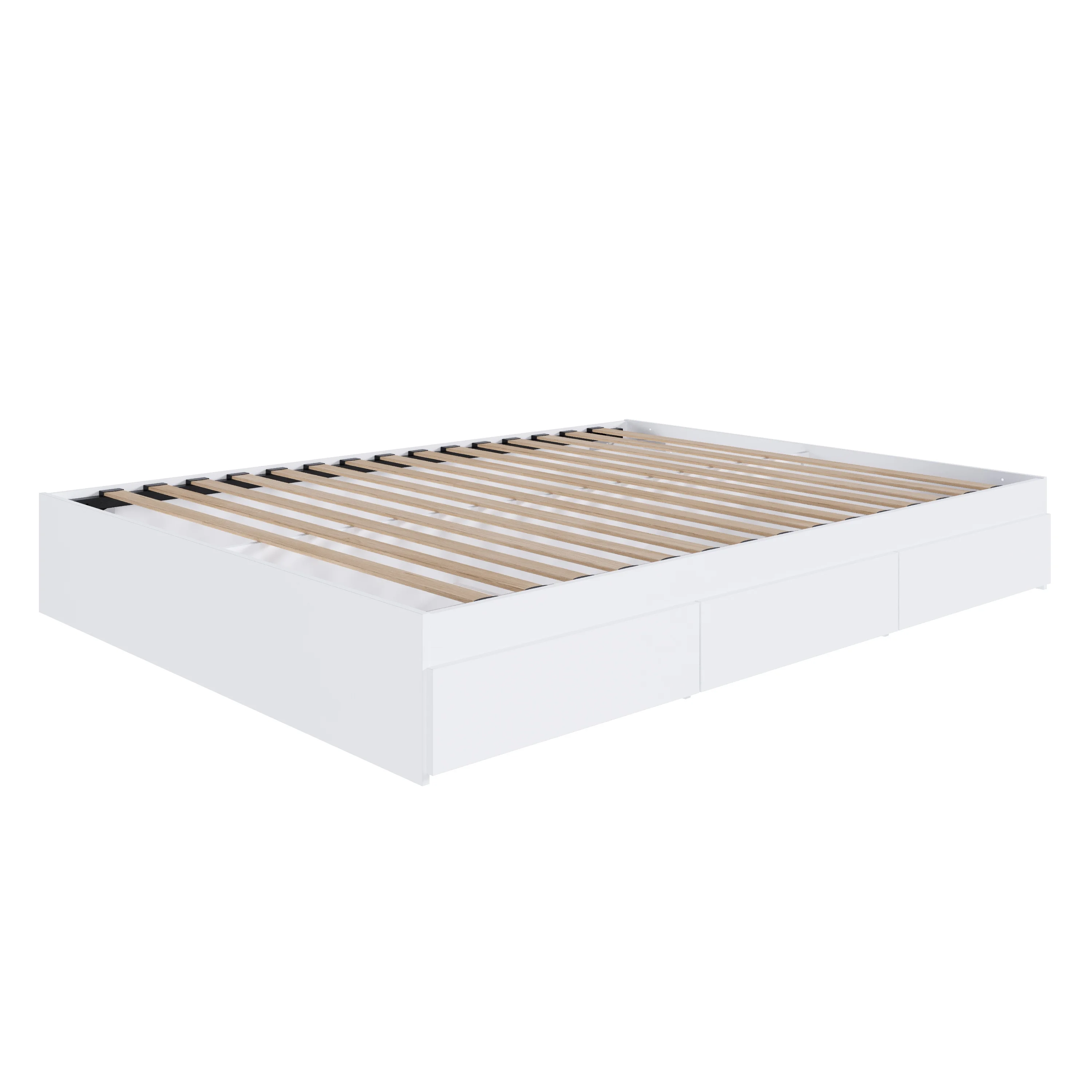 Горячая Продажа Мебель Queen Size хранение деревянный каркас кровати с 3