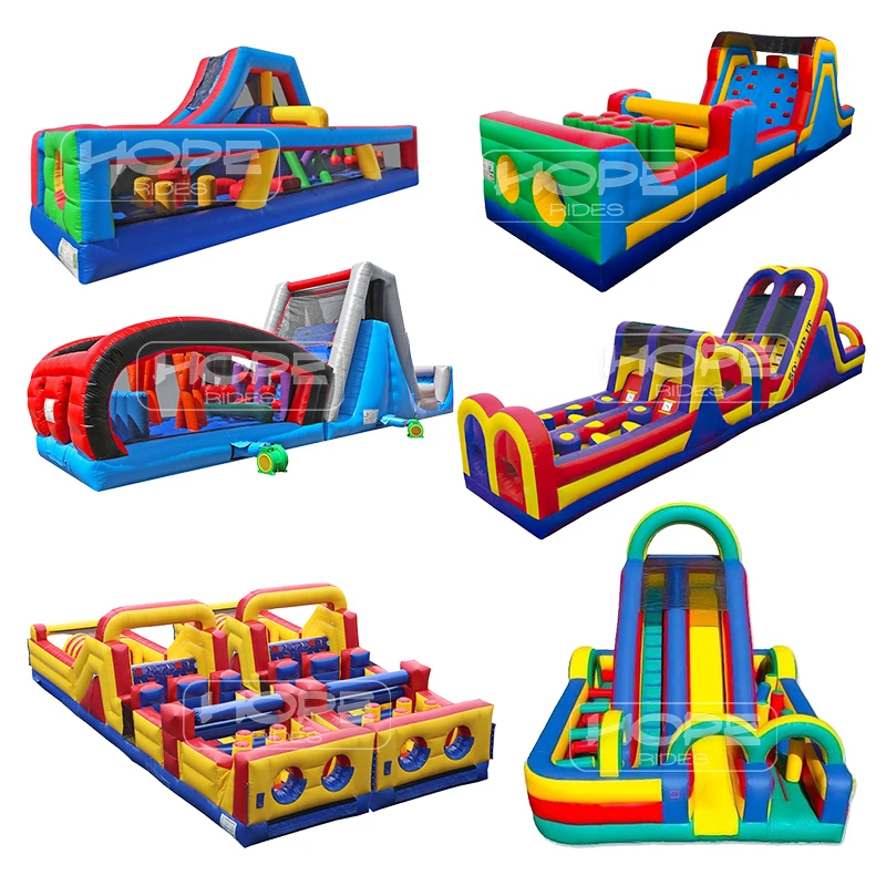 Commercial grade party rental light pink bounce-house waterslide pink bounce house wave pool inflatable water slide