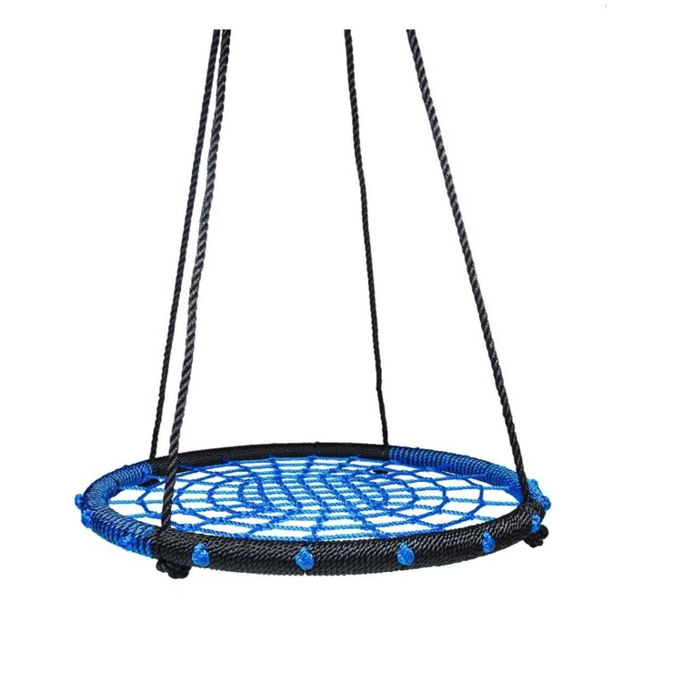 
NEW Arrivals Outdoor Round Rope Spider Web Swing 