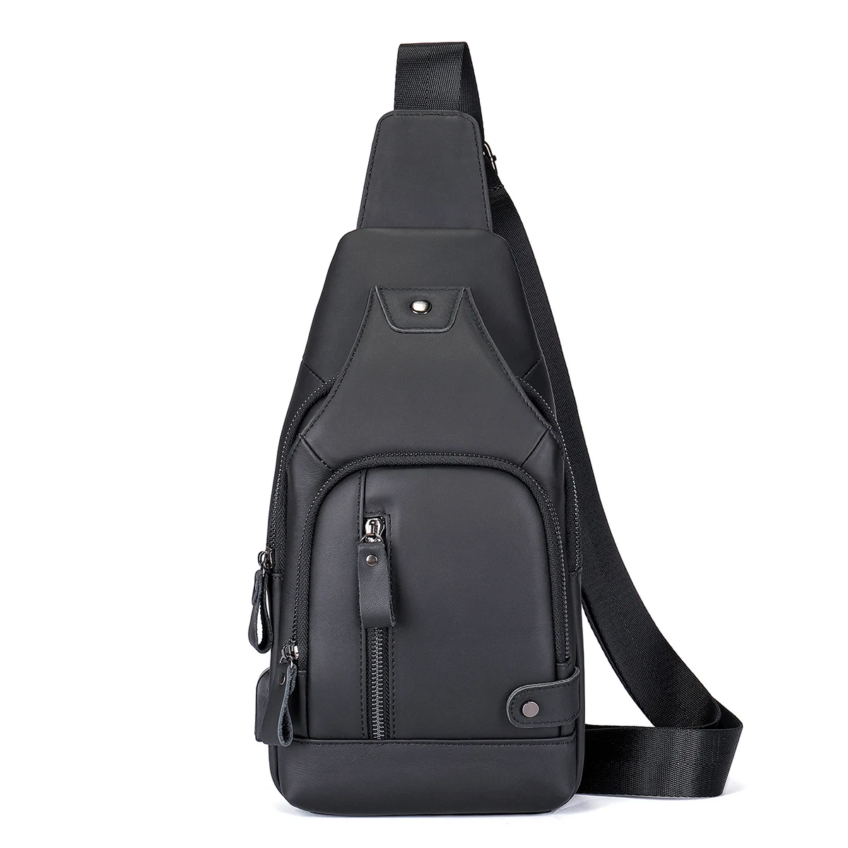 Leather Messenger Water Proof Chest Bags Messenger Hand Bag Women Genuine Leather Bags For Men