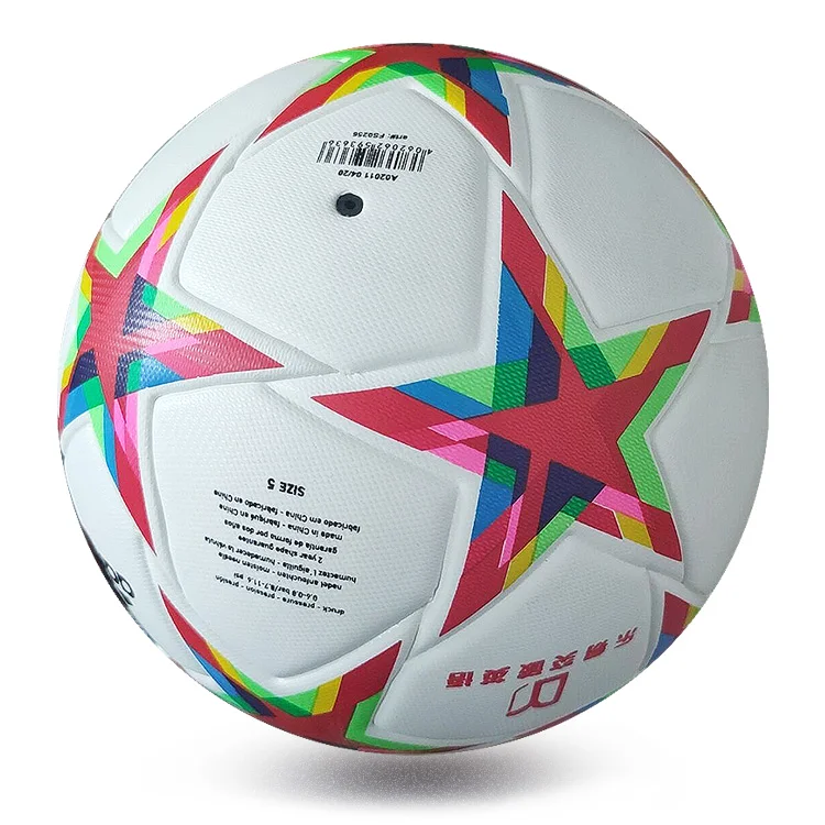 Customize cheap Match Cup football Soccer Ball material have PVC/TPU/PU Training Official Standard Size And Weight Soccer Ball