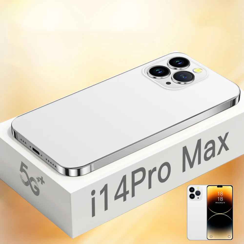 Дешевые мобильные телефоны i 14 Pro Max с полным сенсорным экраном 6,7 дюймов, Android Comprar, Celular Barato Da, Китай