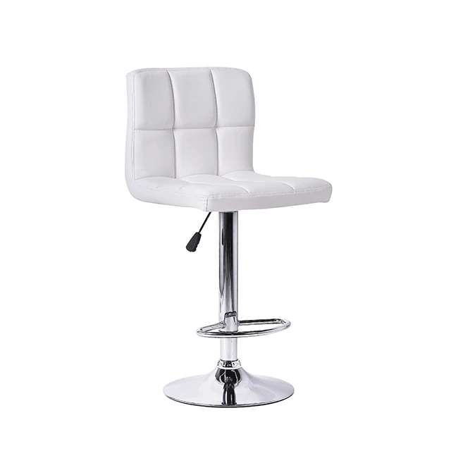 Бар стул мебель для ресторана в нордическом деревенском стиле однотонная кухня дешевая высокая стойка металлическая искусственная кожа барные стулья поворотные стулья