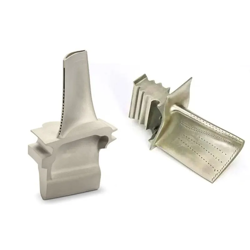 Vacuum casting Nimonic 80A high temperature resistant turbine engine blades aerospace
