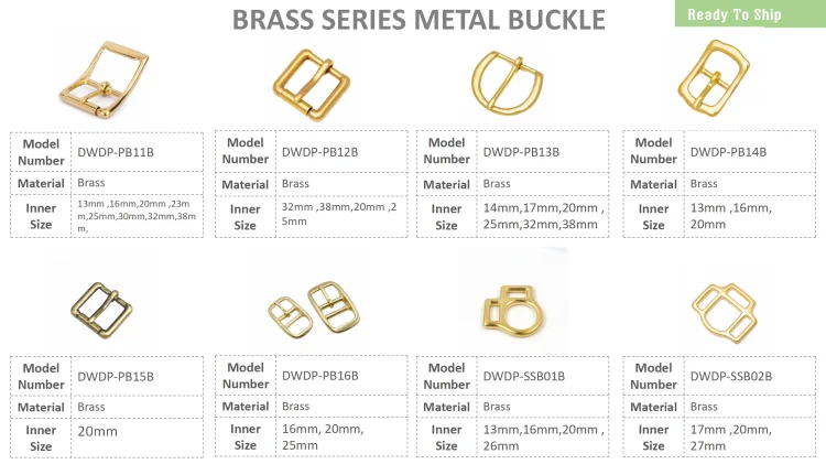 Brass buckle (6)