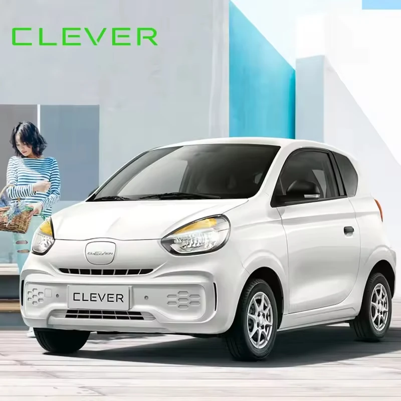 In stock sale Roewe Clever 3 door 4 seater 2wd high speed mini ev car 4 wheel electric car adult