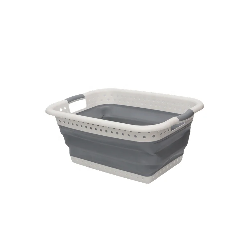 Durable Multi-Function Folding collapsible laundri basket Kitchen Space Saving Collapsible Hamper for Cleaning Tools & Tableware