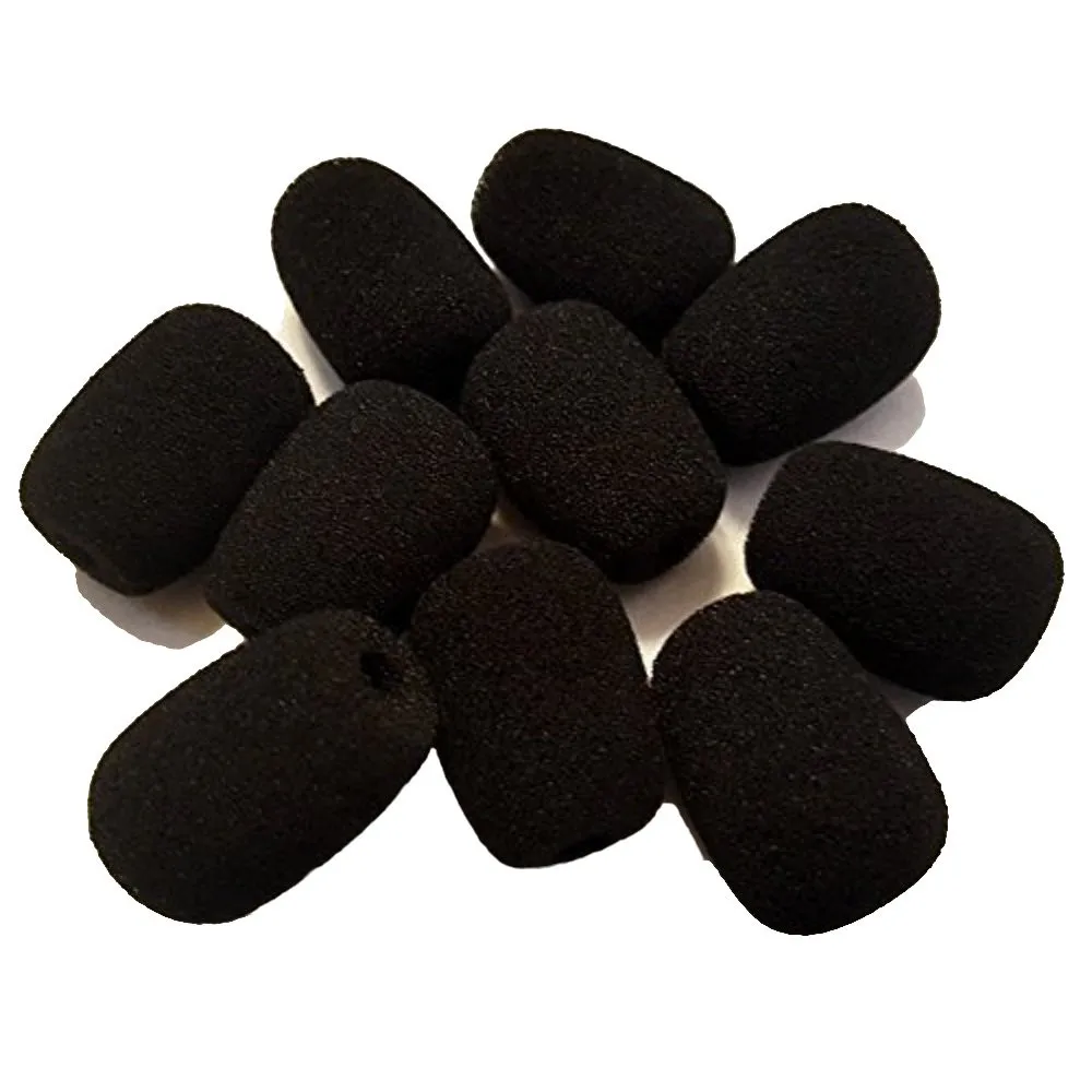 Wholesale little Microphone Foam Sponge Windscreen Cover Lapel Clip-on microphone cover clip mic foam