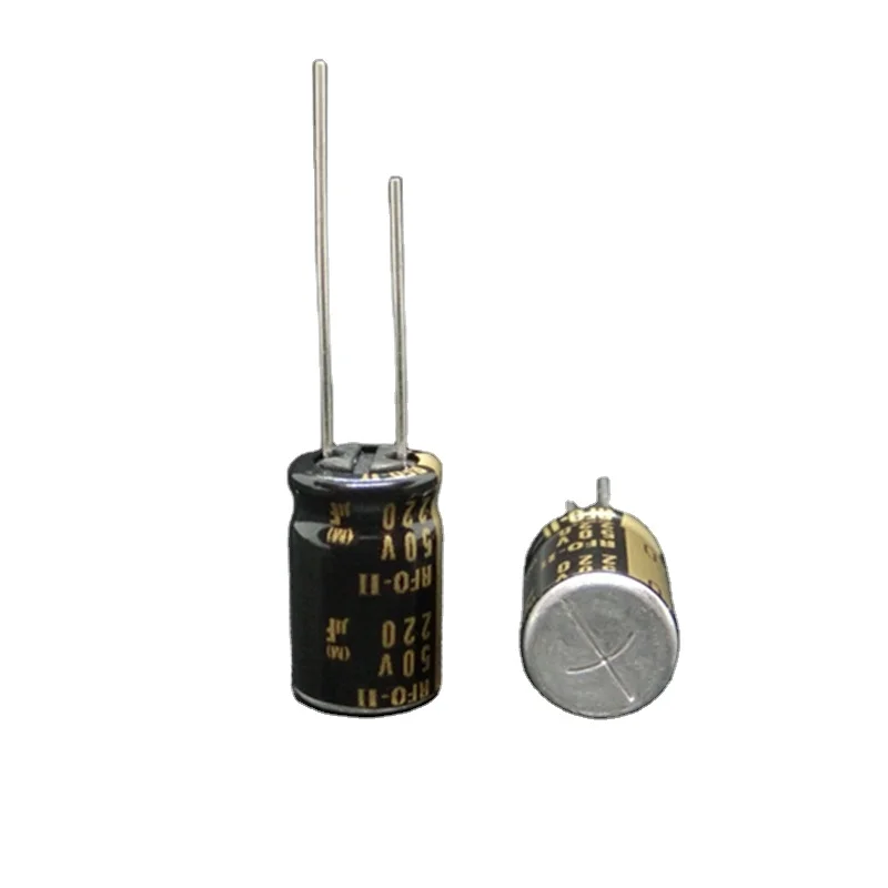 New goods original authentic ELNA RFO-II optical front 50v220uF audio electrolytic capacitor