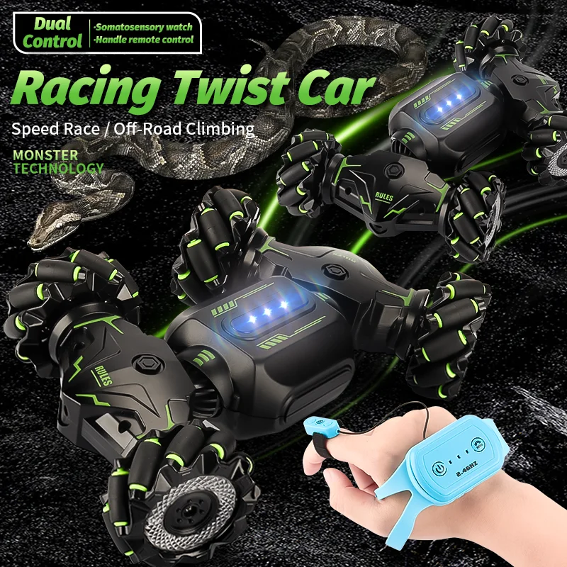 Wholesale Price Rotating Roll Stunt Car Rc 2.4G Remote Control  Drift 360 Degree Rotation Tumbling Double Sided Driving