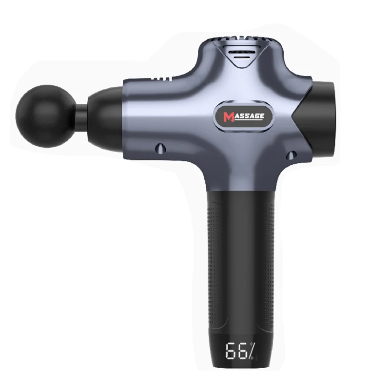 Hot Selling Cordless  Vibration Deep Tissue Muscle Massage Gun with 8 Heads - 4800 mAh - 7 Speeds