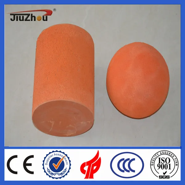 China Factory Price 125mm Cleaning Concrete Pumps Soft Rubber Sponge Balls For Pipe Cleaning