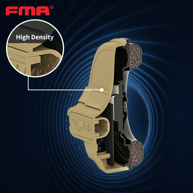 FMA FALCON EARS FE-30 Tactical Noise-Canceling Headset - Standard Edition TB1490-B