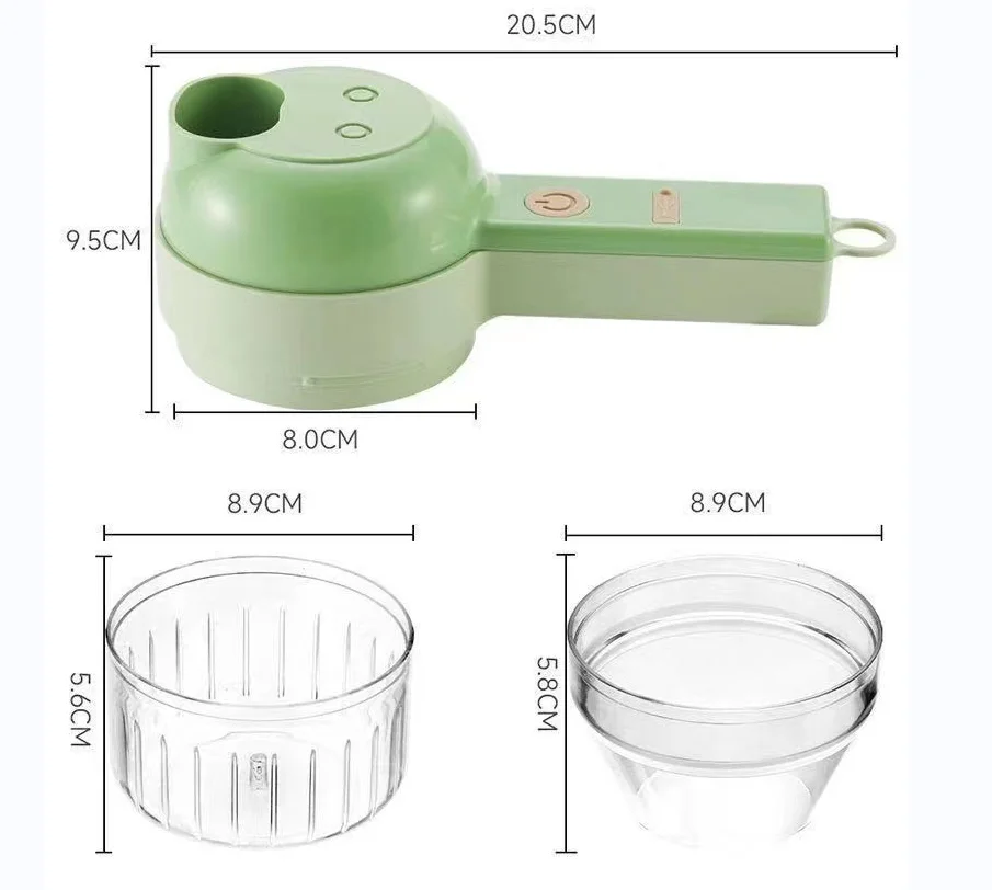 Multifunctional Kitchen Vegetable Cutter Manual 4 In 1 Mandoline Slicer Plastic Fruit Potato Meat Tool Chopper Grater Slicer