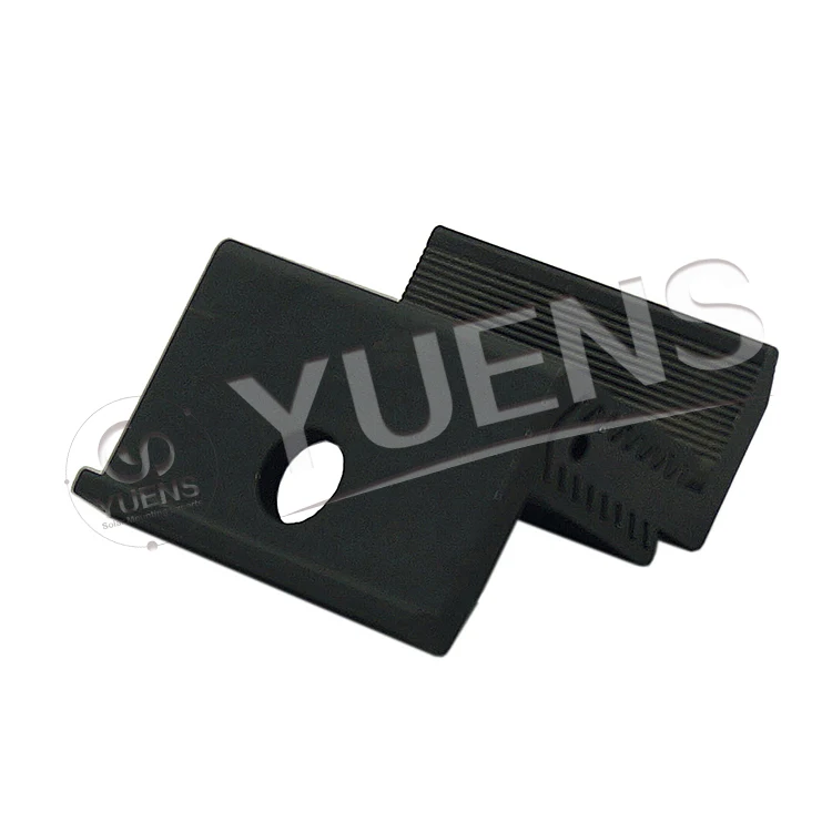 Yuens Black Color Solar Panel Fixing Adjust Solar End Clamp Saw Stand Mounting Bracket
