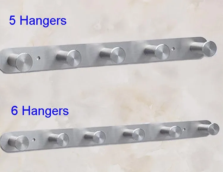 
Wall mounted 3 hangers short coat hook stainless steel 304 Sanitary Accessories Good price simple hangers 