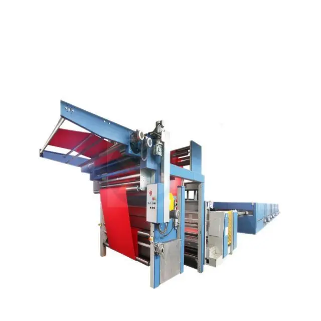 New Model Customized Heat Setting Multi Function Stenter For Non-Woven Fabric Finishing Machine