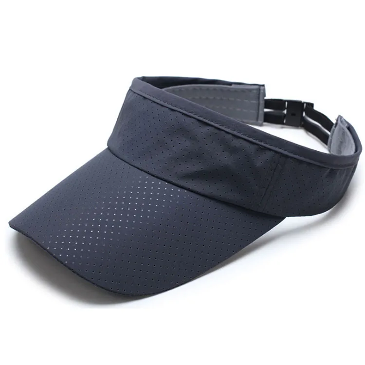 High quality women visor hat custom breathable running sun polyester visor cap