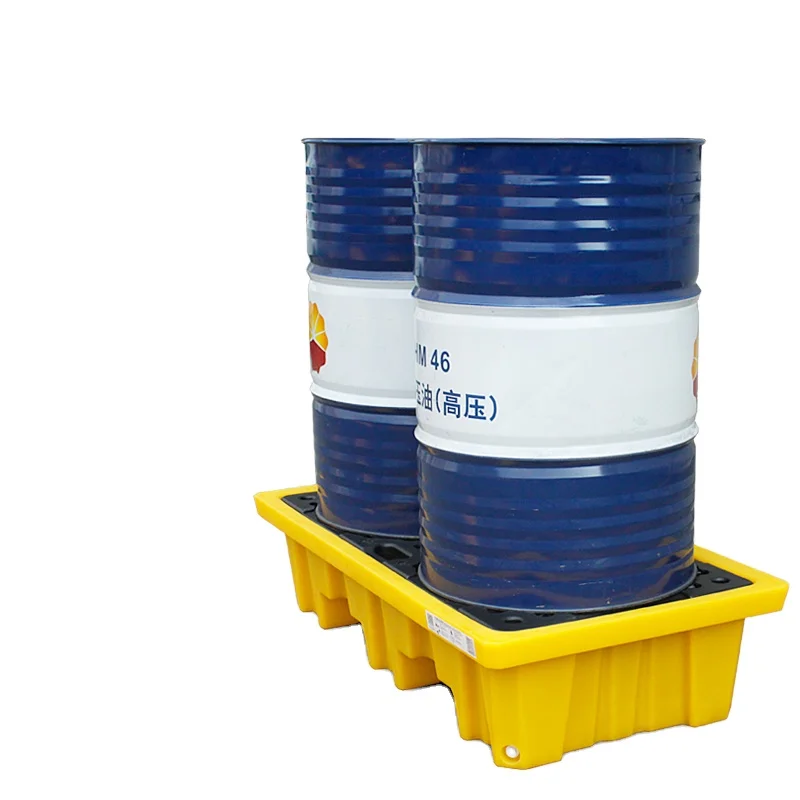 150L Liquid Collecting Bunded Oil Spill Containment Drum Storage Oil Spill Drum Spill Pallet%