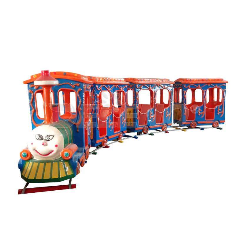 High Quality Electric Thomas Mini Sightseeing Trackless Train for Amusement Park Directly Supplied from Factory Outdoor Sale