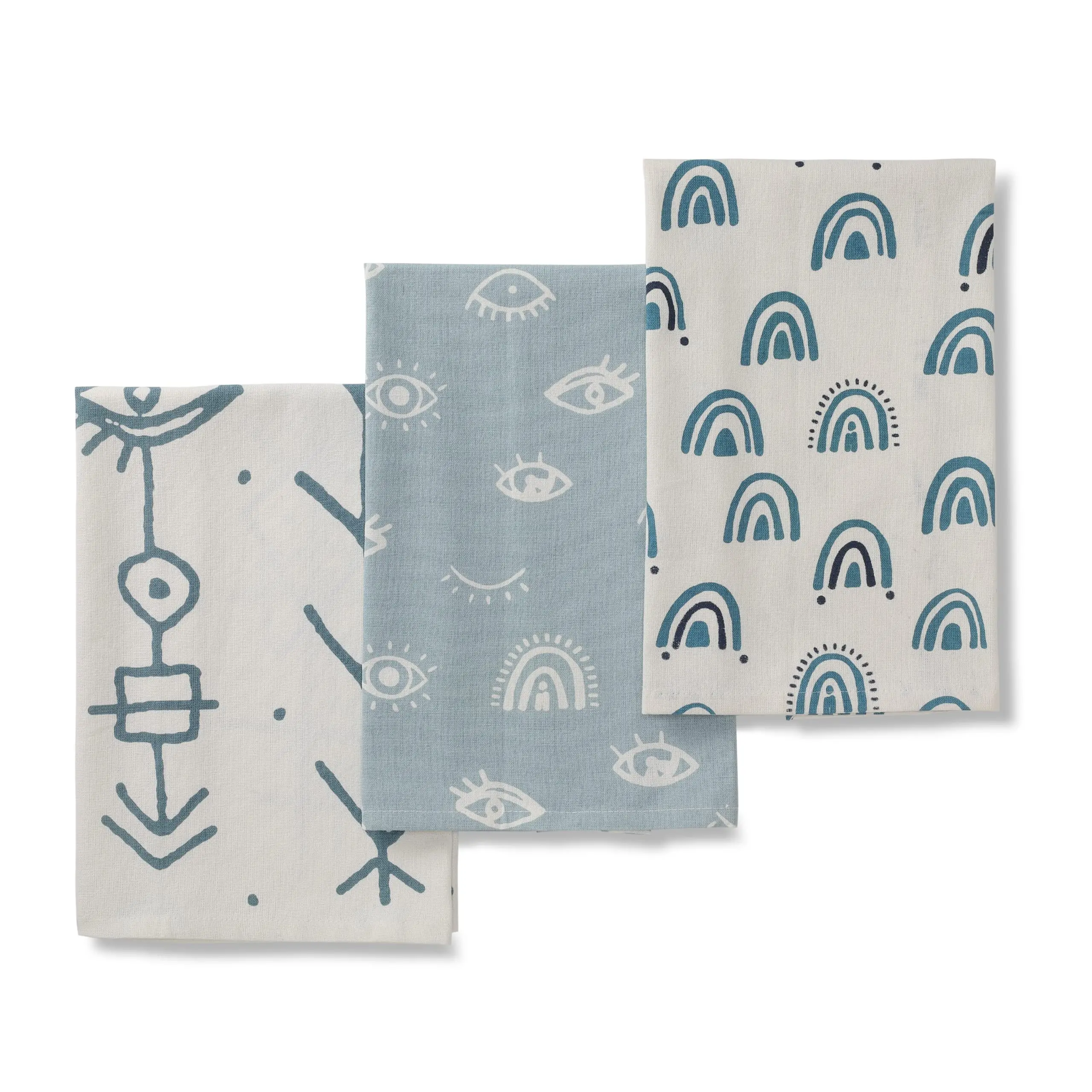 Кухонное чайное полотенце из 100% хлопка с цифровым принтом