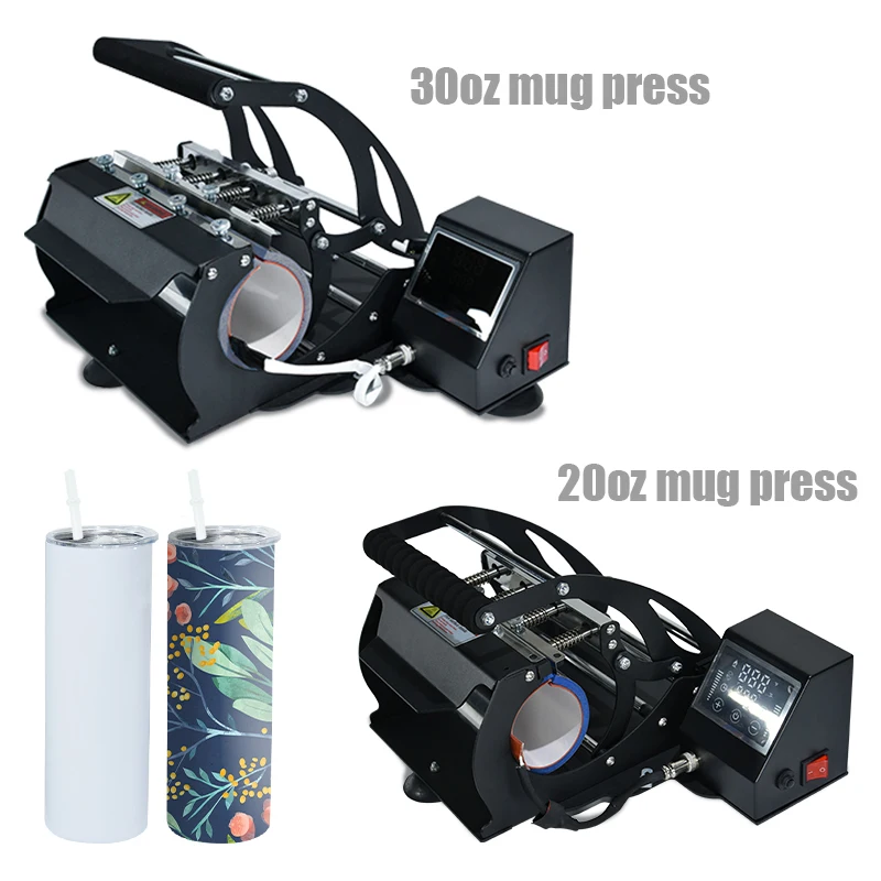 USA warehouse AGH 20 oz 20oz 30oz tumbler mug press heat press machine sublimation for straight tumbler printing
