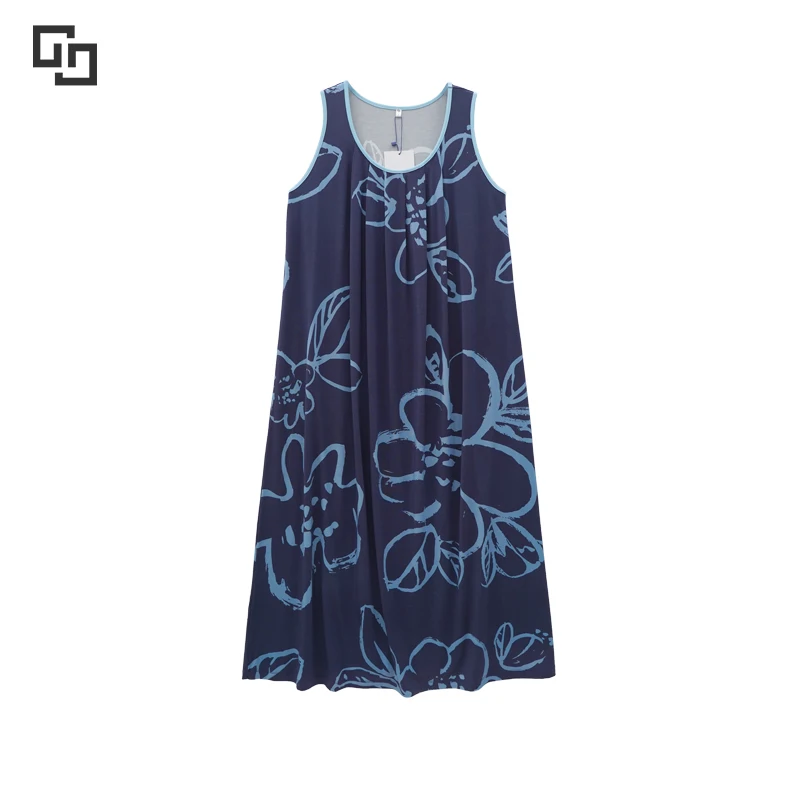 Wholesale Elegant Woman Nightgown Customize Bamboo Short Nightgowns for Women