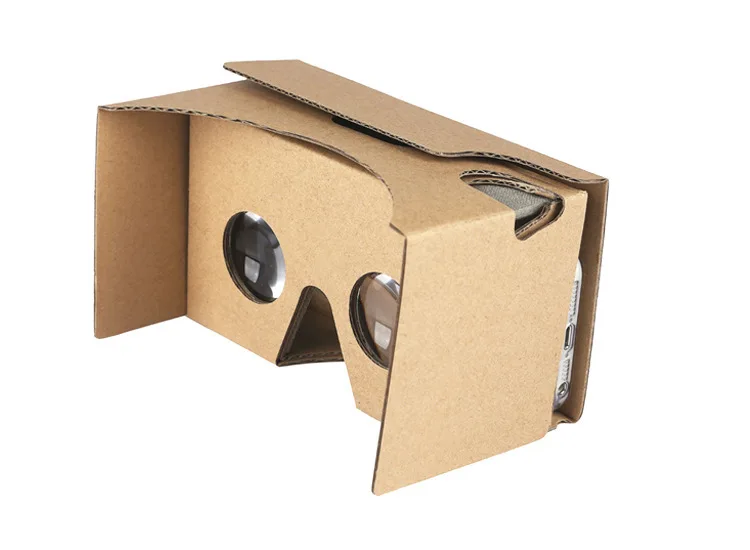 Newly Flat Design Vr Cardboard  3d Glasses Headset,Delicate Cardboard Vr 3d Glasses