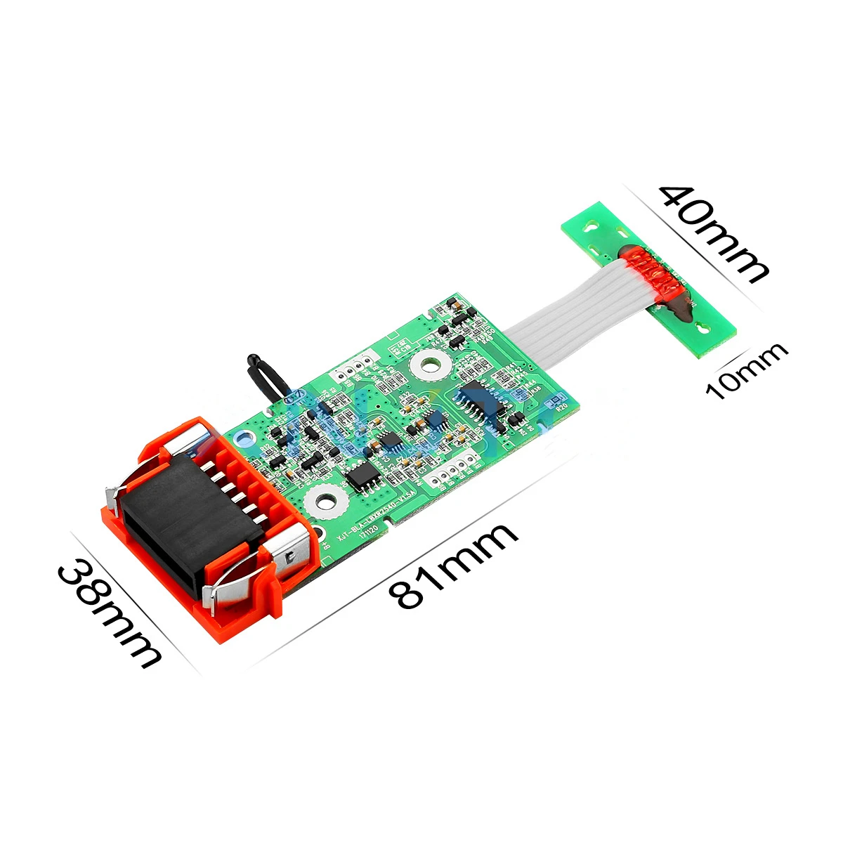 LBXR36 Lithium Battery Enclosure Nesting Protection Board PCB for Black Decker 40V Power Tools shell BMS