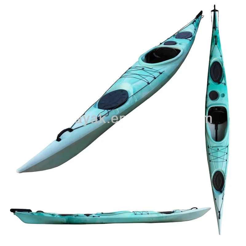 newest rubber sit in kayak canoe with Fin