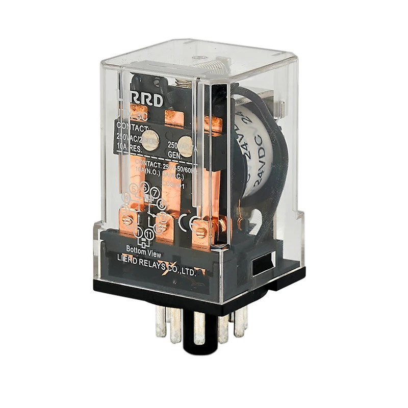 JTX-3C 3PDT Power Relay DC 24V Coil 11 Pin 3NO 3NC