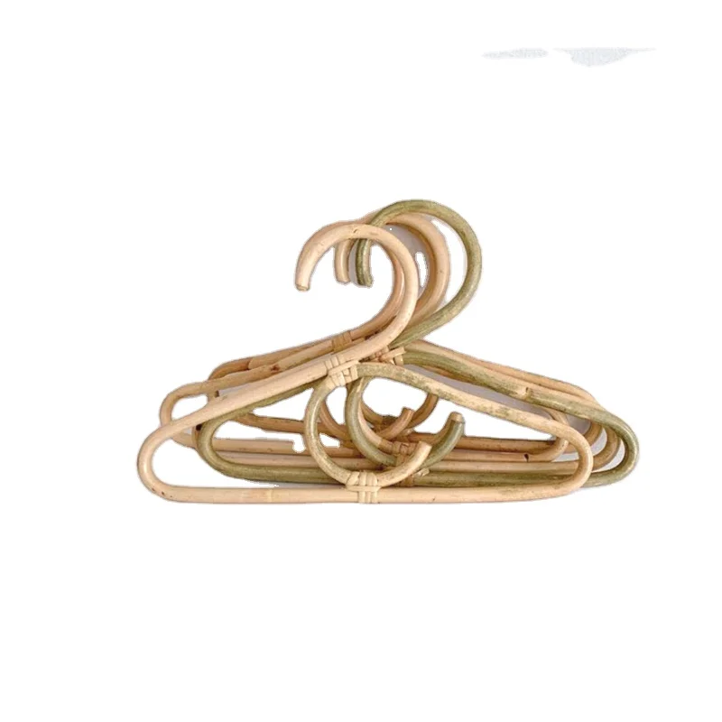 Eco friendly handmade rattan cloth hanger for green home Vintage Useful Rattan Hanger From Vietnam / High Quality Bamboo Stick C