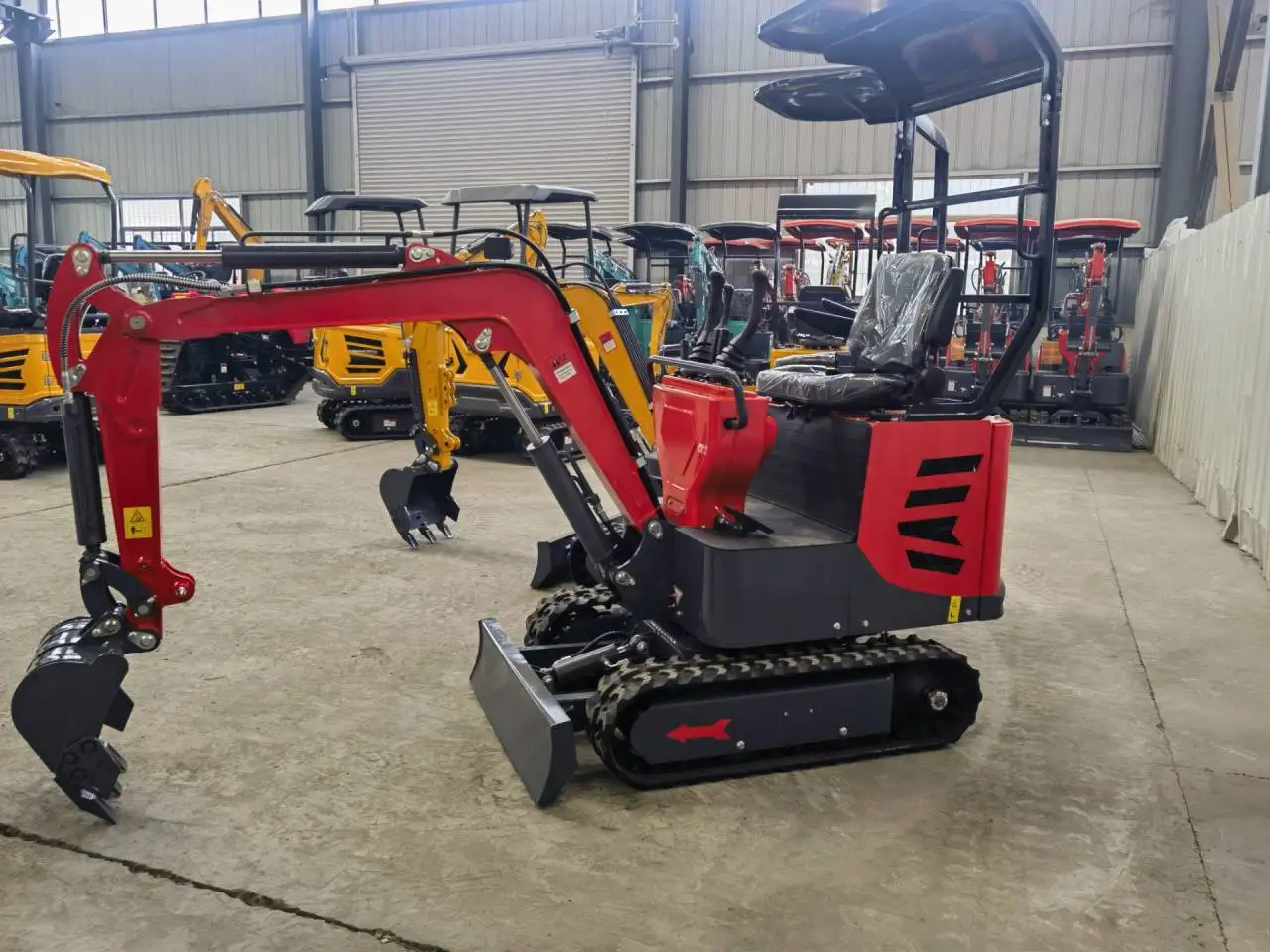 Excavators Machine Automation Hydraulic Mini Small Micro Crawler Bagger Digger Mini Compact Excavator
